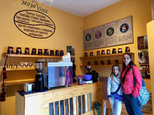 We bought some organic coffee 