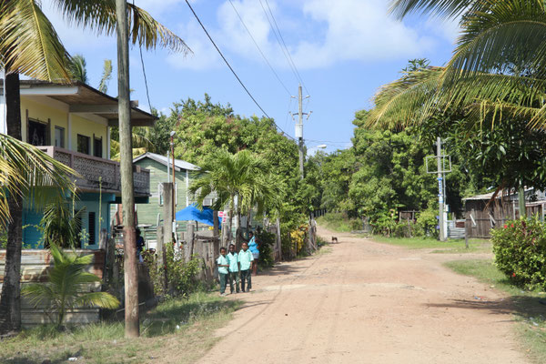 ..this is the village centre of Gales Point..