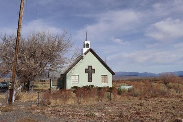 A church in the middle of nowhere