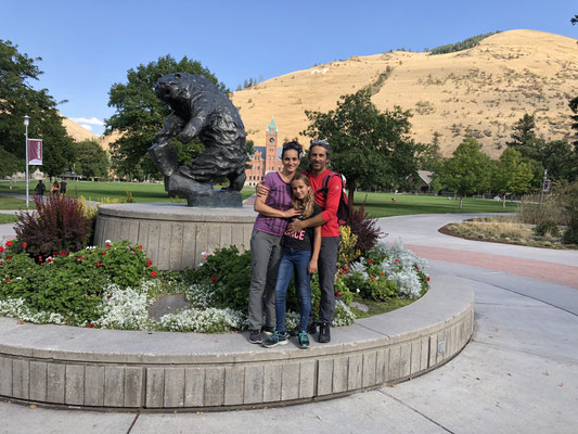 An obligatory Family Picture in University Montana