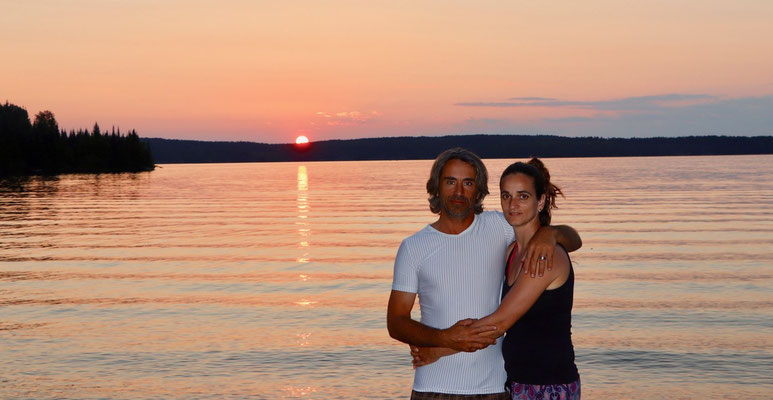 Sonnenuntergang Blue Lake