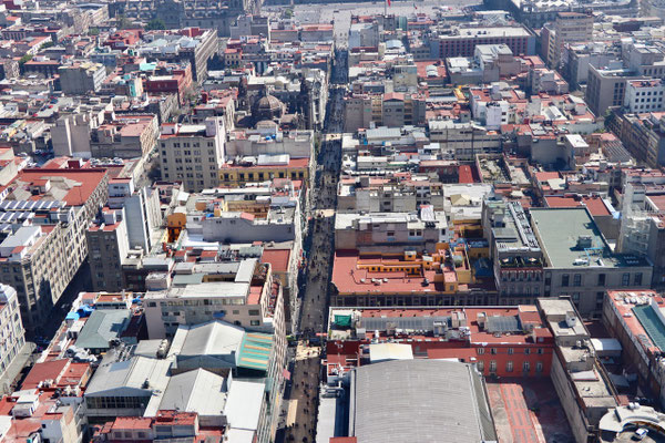 View over Mexico City