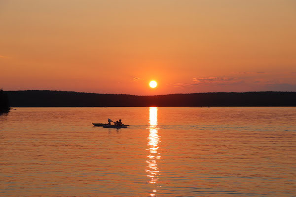 Sonnenuntergang Blue Lake