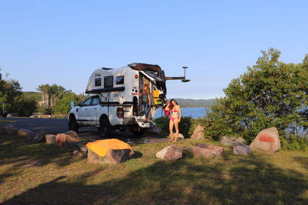 Übernachtung Lake Superior
