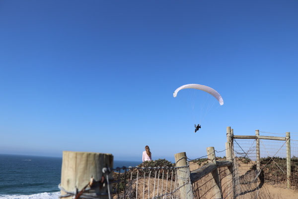 Soaring off Monterey Dunes