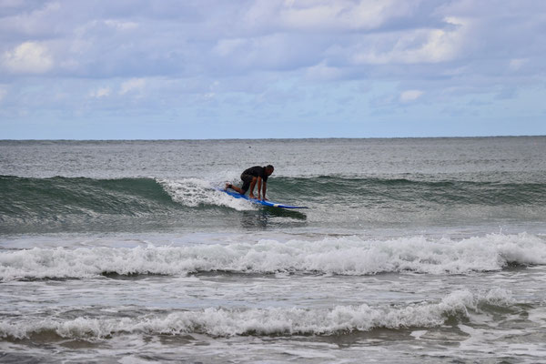 Hanalei Bay is a great place to learn to surf...
