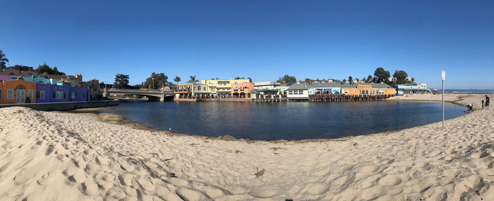 Capitola Beach Lagoon