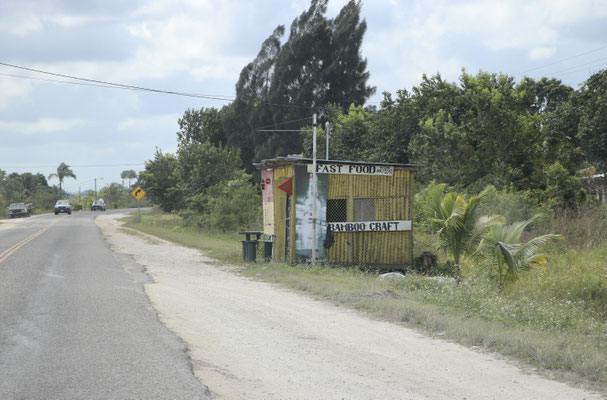 ..as always in central America you can buy your food right off the roadside