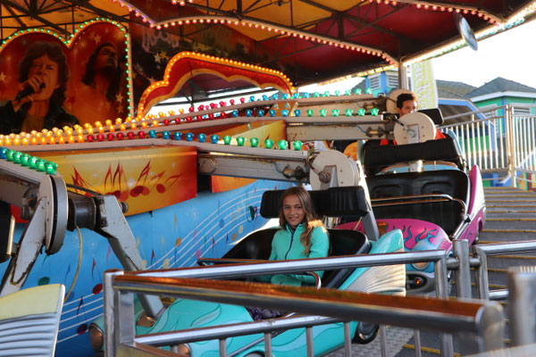 Lynn got lucky.....we got a day ticket off someone just leaving the park!!