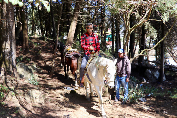 After the village visit we head off back..