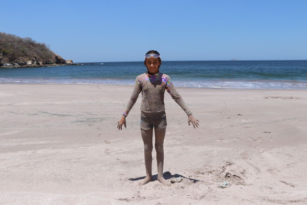 ..and rolled in the sand