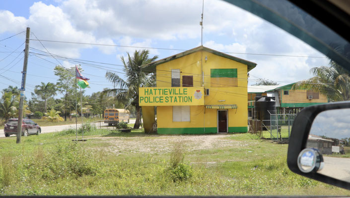 A colourful caribbean police station..