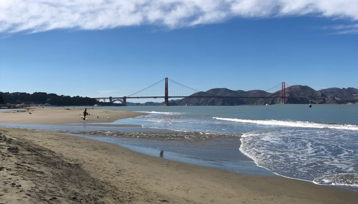 Beach in San Francisco Bay...