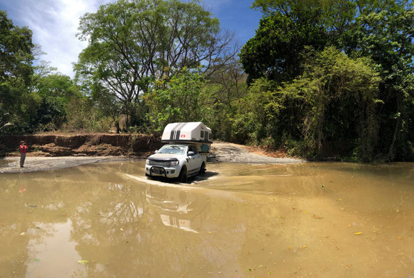 ..before crossing the river..
