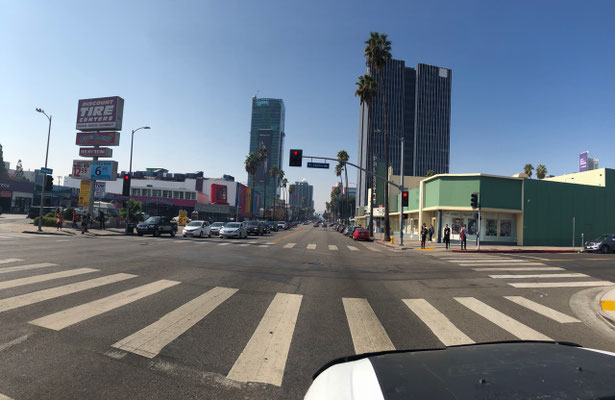 Sunset Boulevard, Hollywood