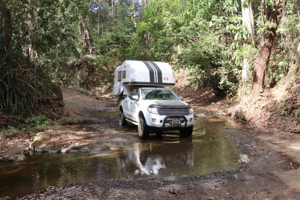 Once again we were on dirt roads 