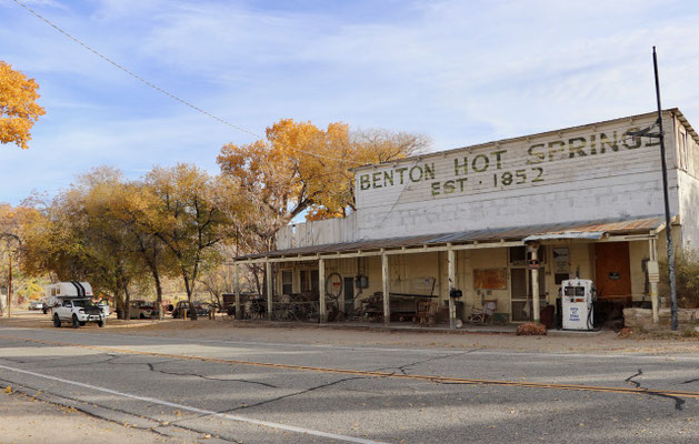 ....an old Gas Station left as it was half a century ago...