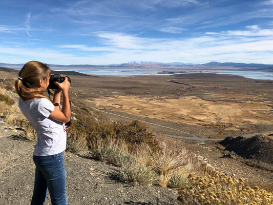 We went back onto the 395 over the next pass to Mono Lake...