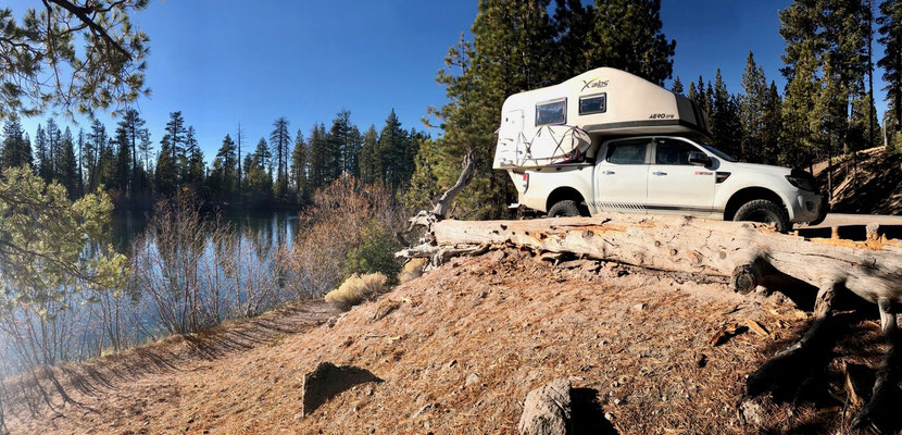 Lunch stop Lassen Volcanic National Park