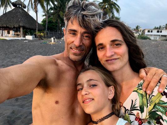 Selfie on the Cuyutlan Beach