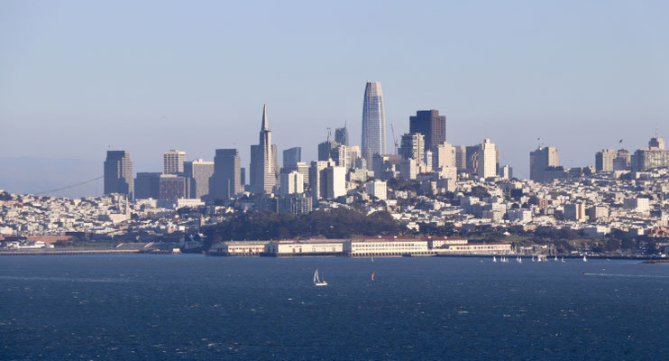 Looking back to San Francisco before we leave this beautiful City