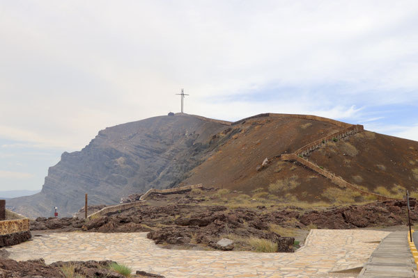 After leaving the capitol we went to Masaya Volcano which is still active and if you are lucky and the wind is blowing the right way you can see the glowing lava