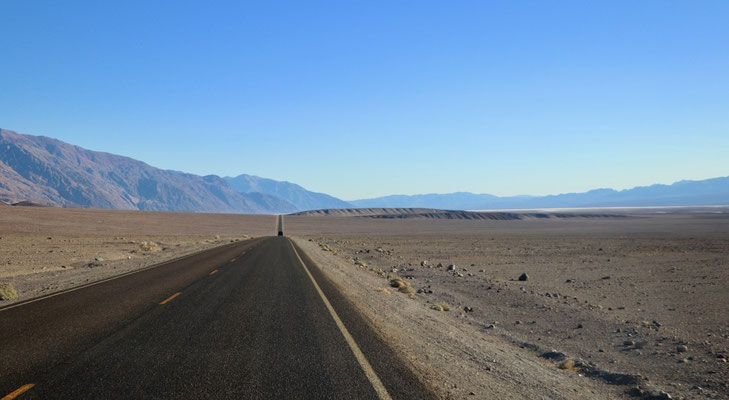 ...heat shimmering roads even in November....