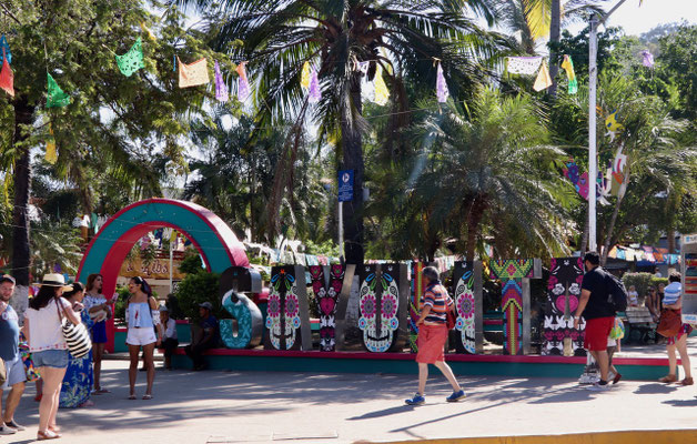 In Sayulita Town centre..