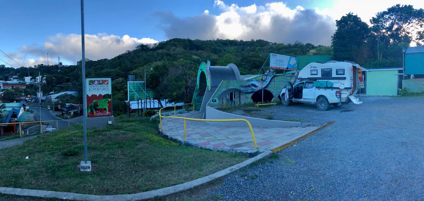 We drove from Playa Minas to Monte Verde on the same day and arrived just before sunset. We were now prepared for Lynn's Birthday surprise...