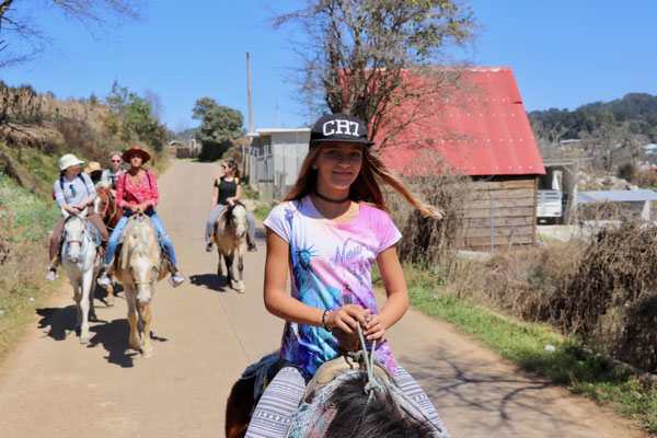 ..set off for a horse riding trip..