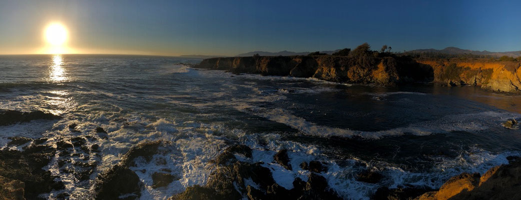 Cove just off San Simeon Castle