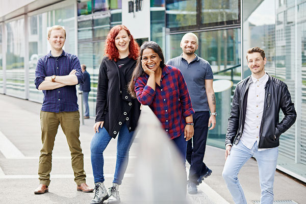 FHNW, Gruppenfoto der Studenten