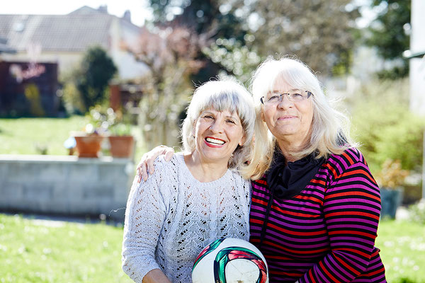Trudi Streit-Moser und Ursula Mose, zwei Heldinnen, Fussballlegenden des Frauenfussballs