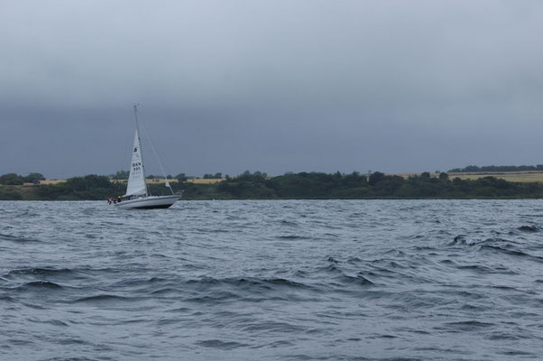 Dänisch Kreuzen bei ordentlich Wind gegenan