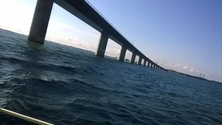 Faro- Falster- Brücke am Nordausgang des Bögestroms