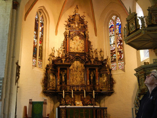 Der Altar in St. Marien