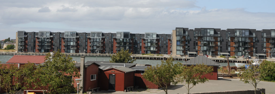 Waterfrontbrachialarchitektur, wie an so vielen Orten am Wasser