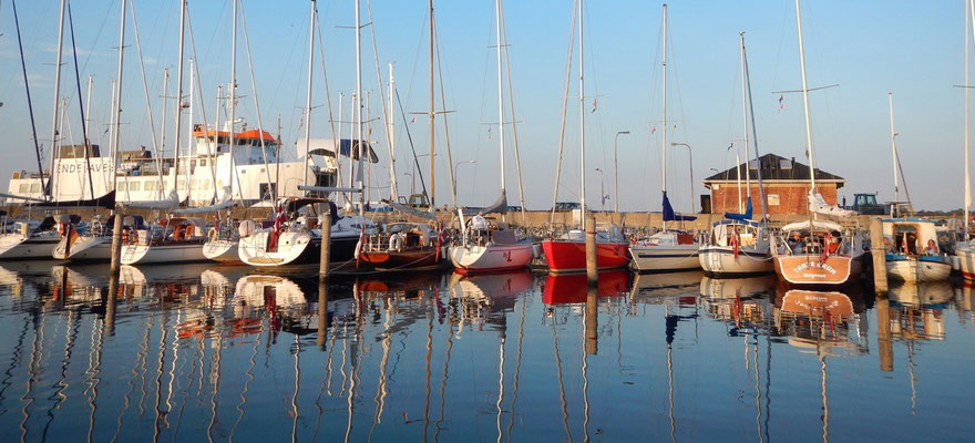 Abendstimmung im Hafen