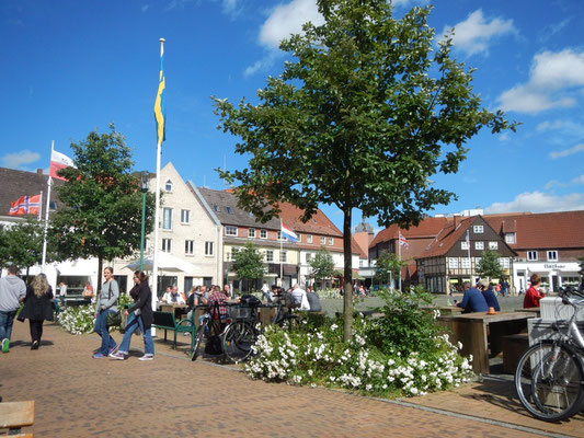 Schiffbrückenplatz in Rendsburg