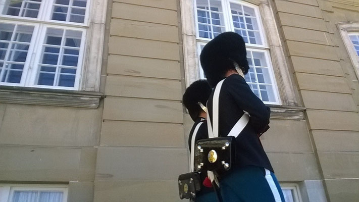 Wachwechsel im Schloss Amalienborg- Foto: Chiara