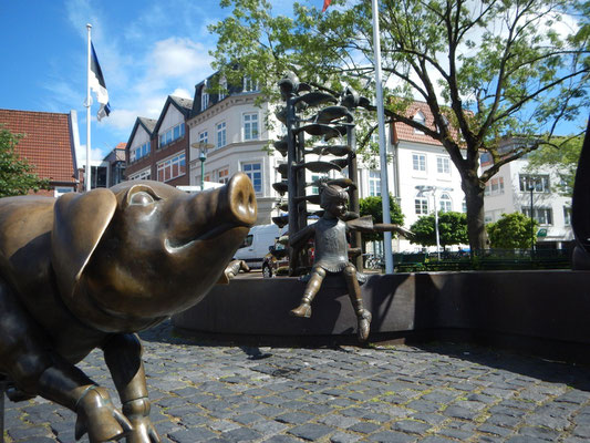 Brunnen am Schiffbrückenplatz