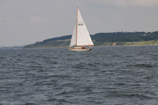 Nur die historischen Boote und wir segeln noch