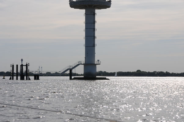 Radarturm Glückstädter Nebenelbe