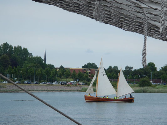 Jugendwanderkutter auf der Schlei