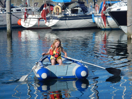 Schlauchbootfahren