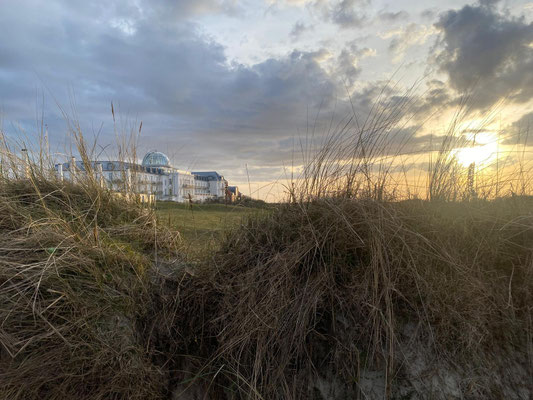 Das alte Kurhotel auf der Insel Juist
