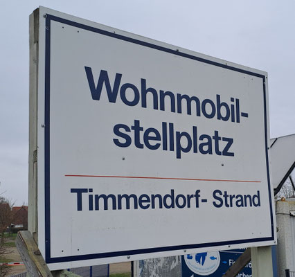 Campingplatz Timmendorf Strand Insel Poel. Großzügiger Wohnmobilstellplatz für Wohnmobil und Camper