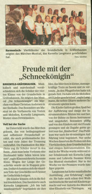 Pforzheimer Zeitung Juli 2009