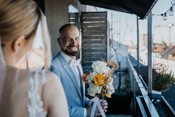 hochzeitsfotograf in münchen - brautpaar im flushing meadows