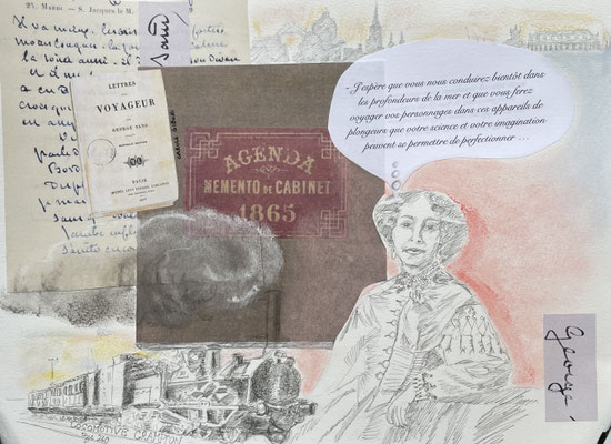 George Sand illustration jules verne